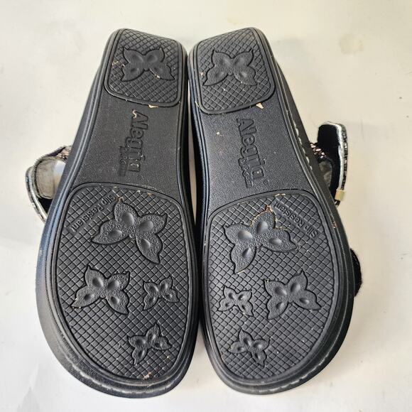 Alegria Karmen Pewter Dazzler Sandals EU 38 US 8-8.5 Leather Comfort KAR-532 - Picture 8 of 8